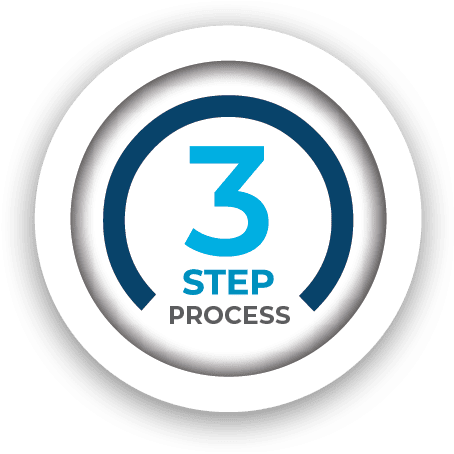 VIE Healthcare 3 Step Process Icon